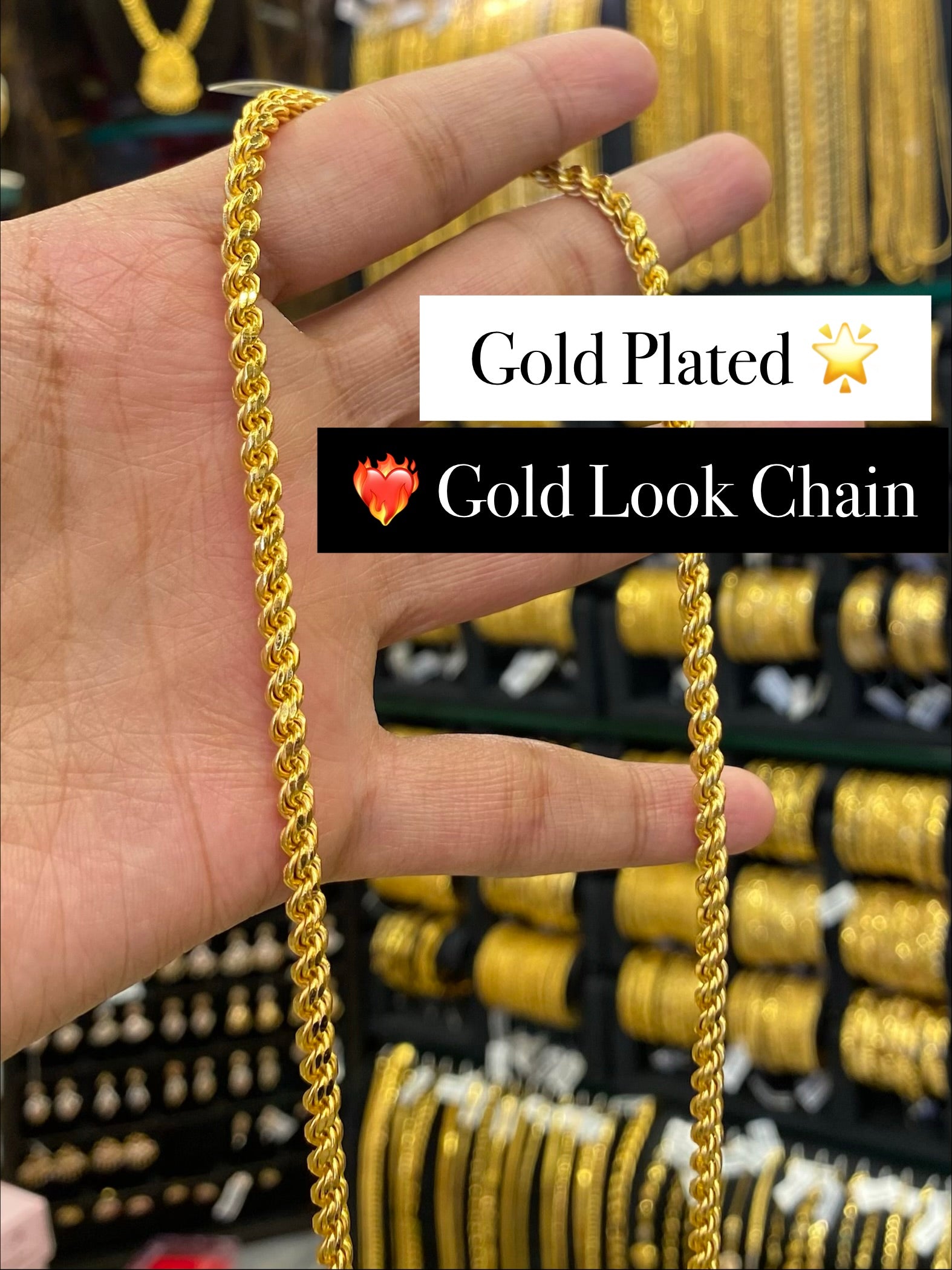 Gold Plated Chain