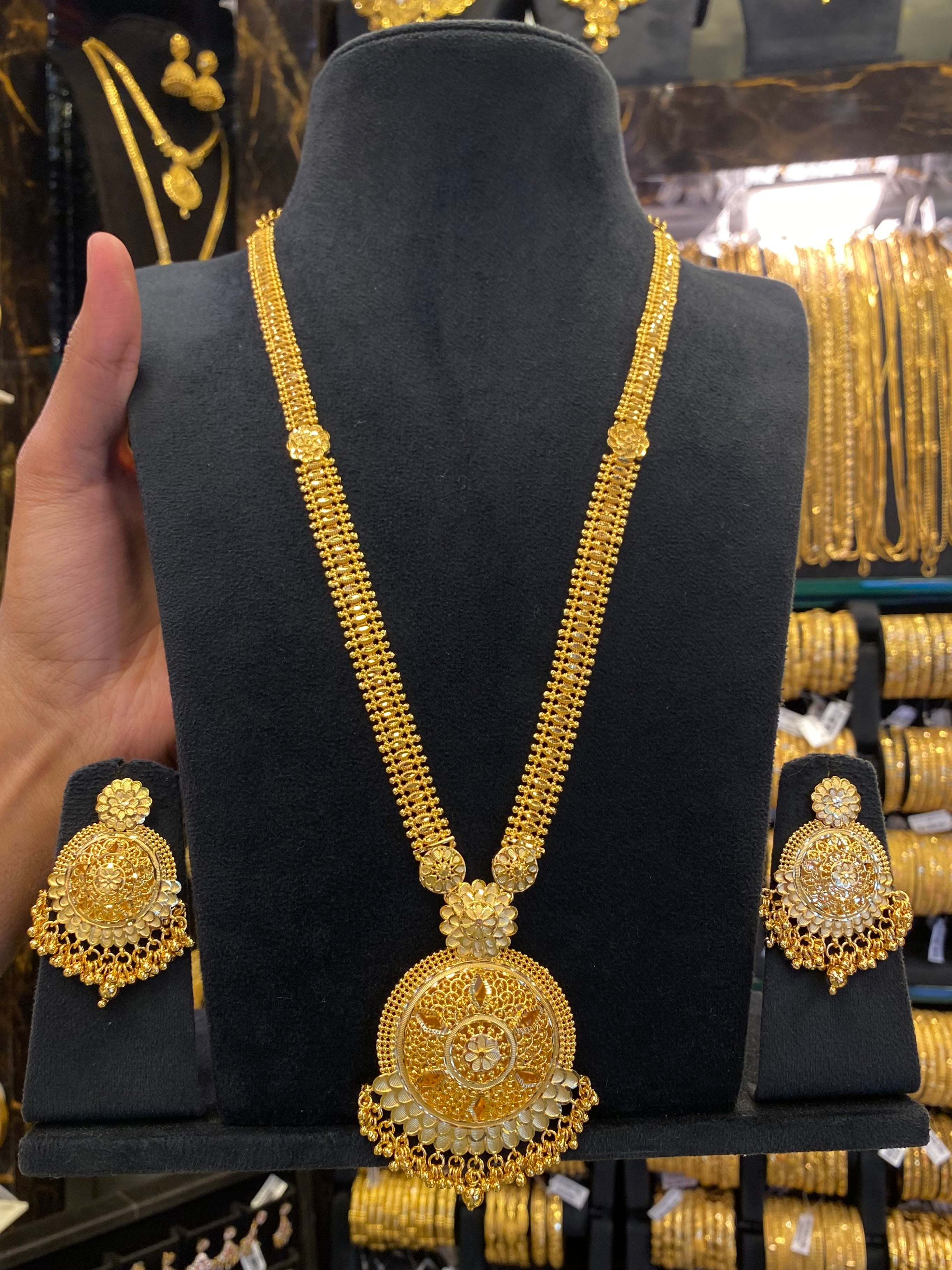 Gold Plated Long Set - FAA FASHION