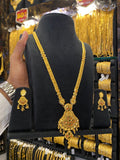Indian Style Long Set Enamel - Gold Plated
