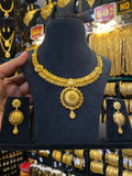 Calcutta Style Neck Set - Gold Plated