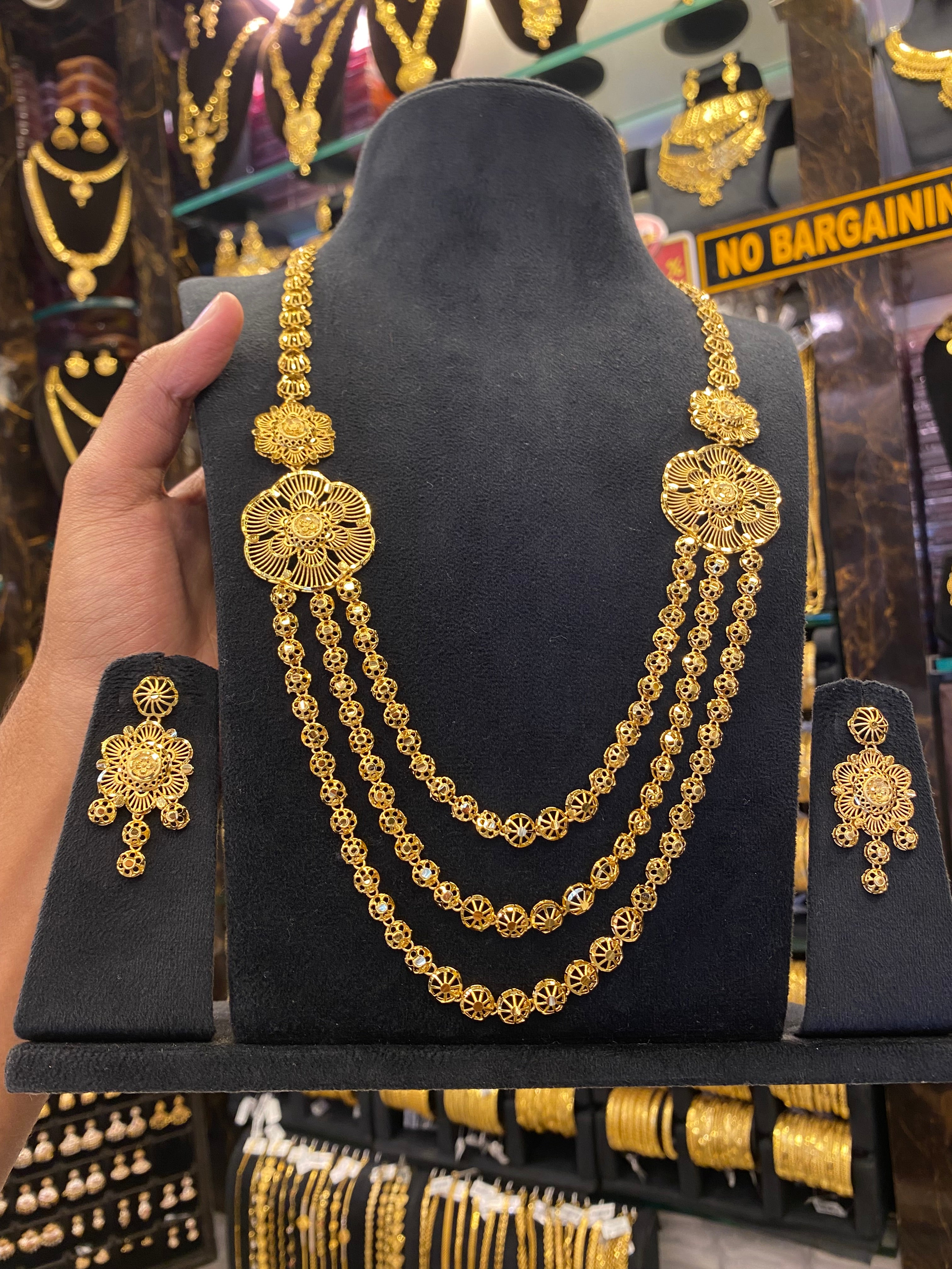 Turkish Style Long 3Step - Gold Plated