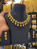 Turkish Style Neck Set - Gold Plated