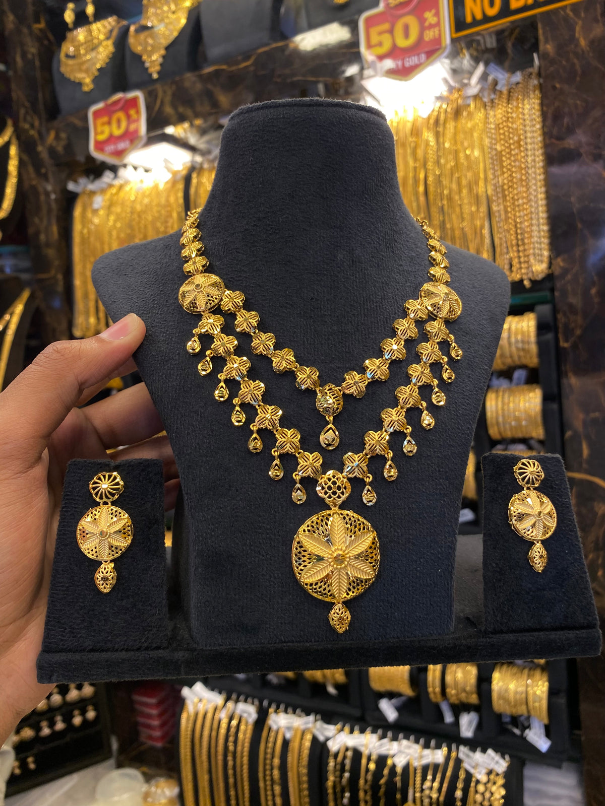Turkish Style Neck 2Step - Gold Plated