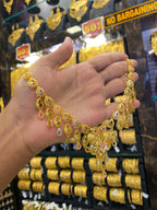 Turkish Style Neck Set Tri Mix - Gold Plated