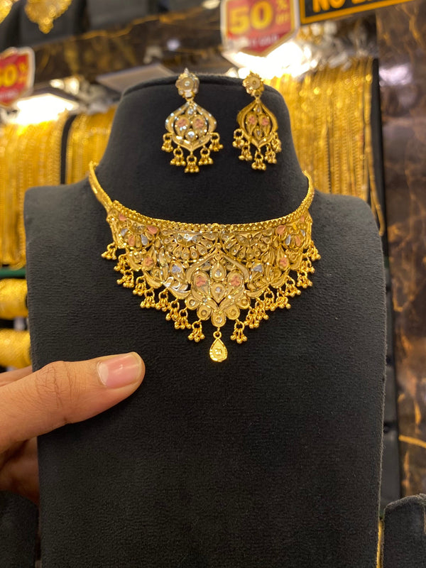 Gold Plated Calcutta Style Choker
