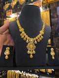 Turkish Style Neck Set Tri Mix - Gold Plated