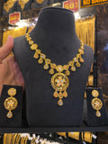 Turkish Style Neck Set Tri Mix - Gold Plated