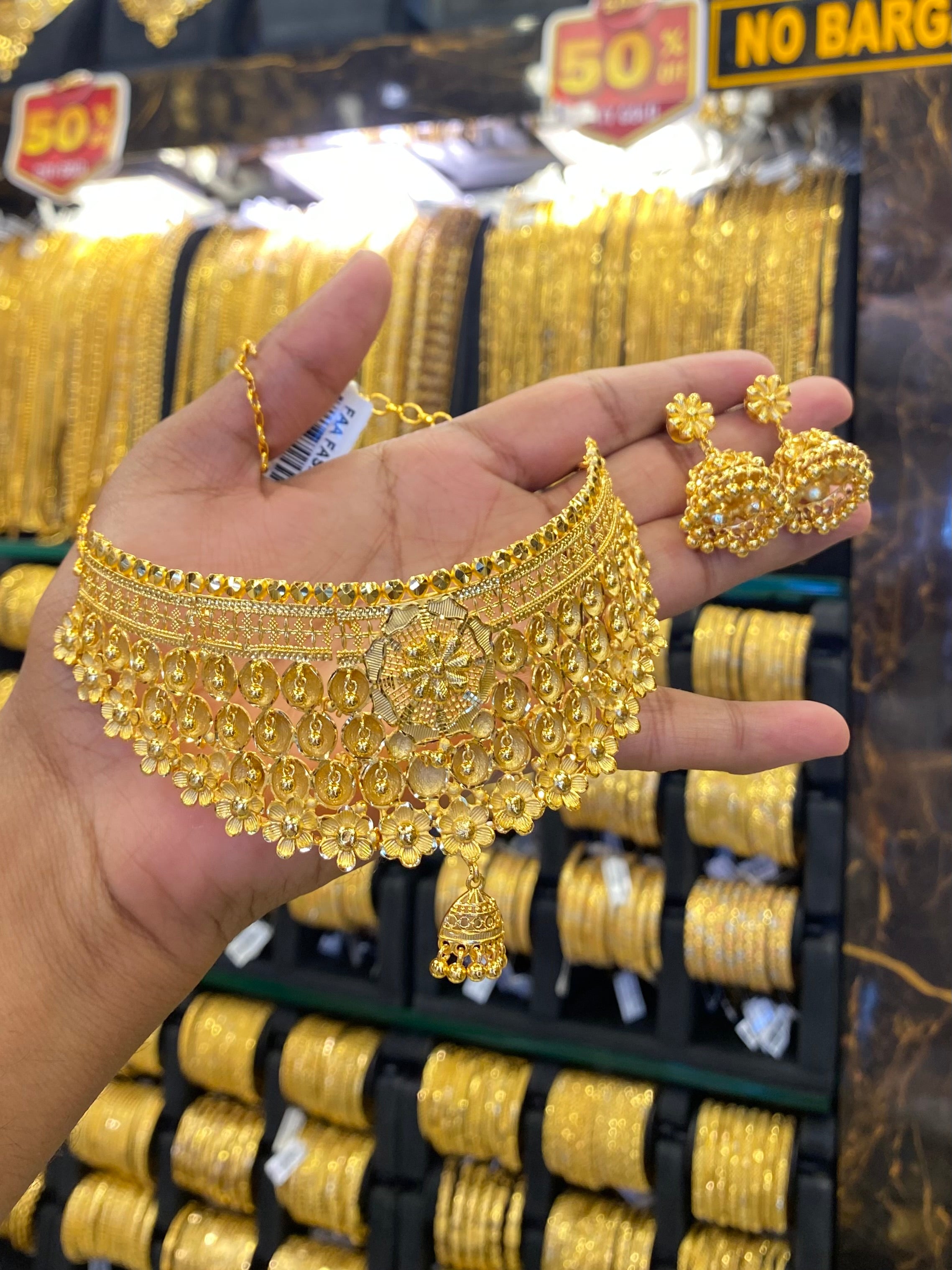 Gold Plated Calcutta Style Choker