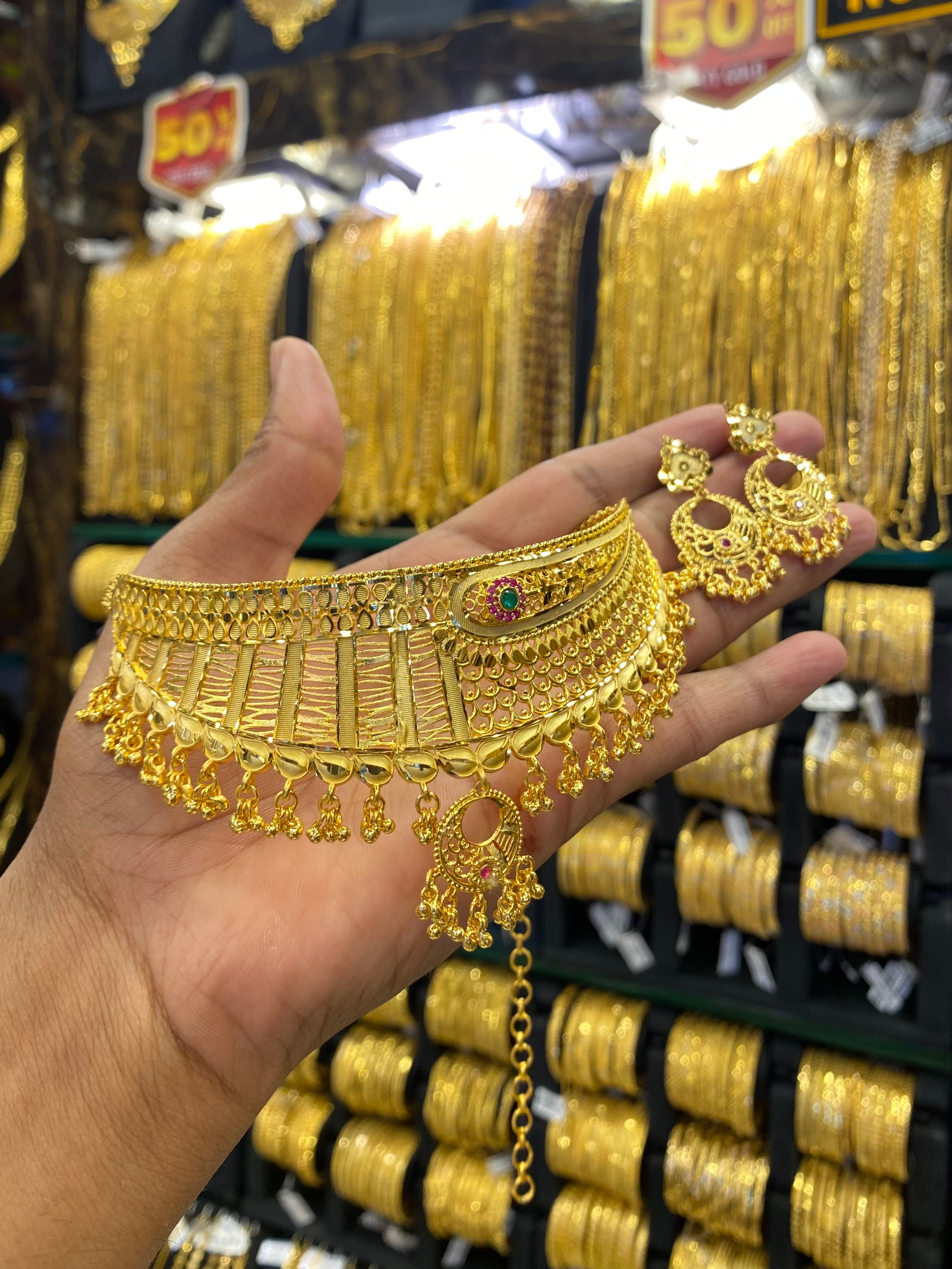 Gold Plated Calcutta Style Choker