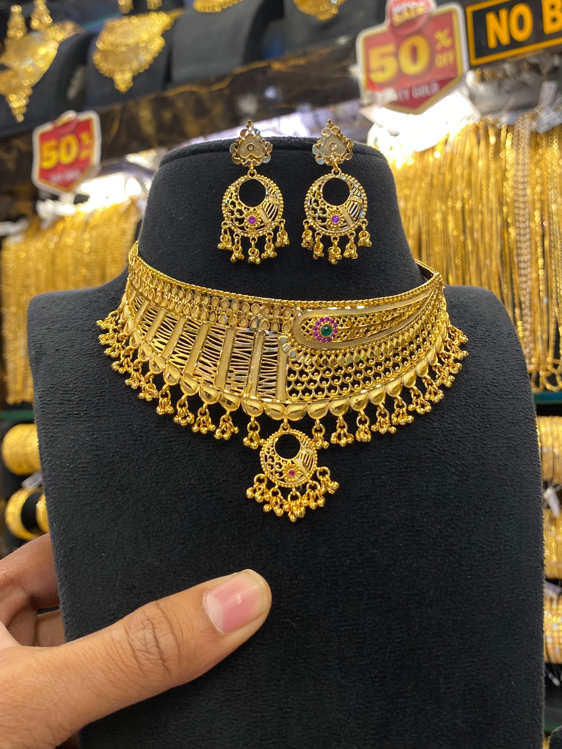 Gold Plated Calcutta Style Choker