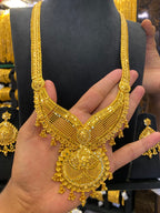 Calcutta Style Long Set Full Gold Plated