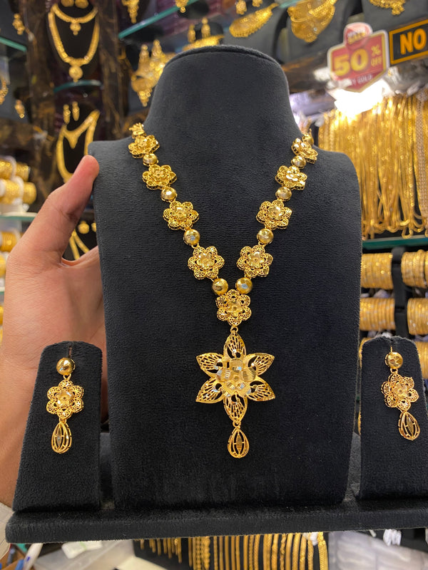 Turkish Style Middle Set Full Gold