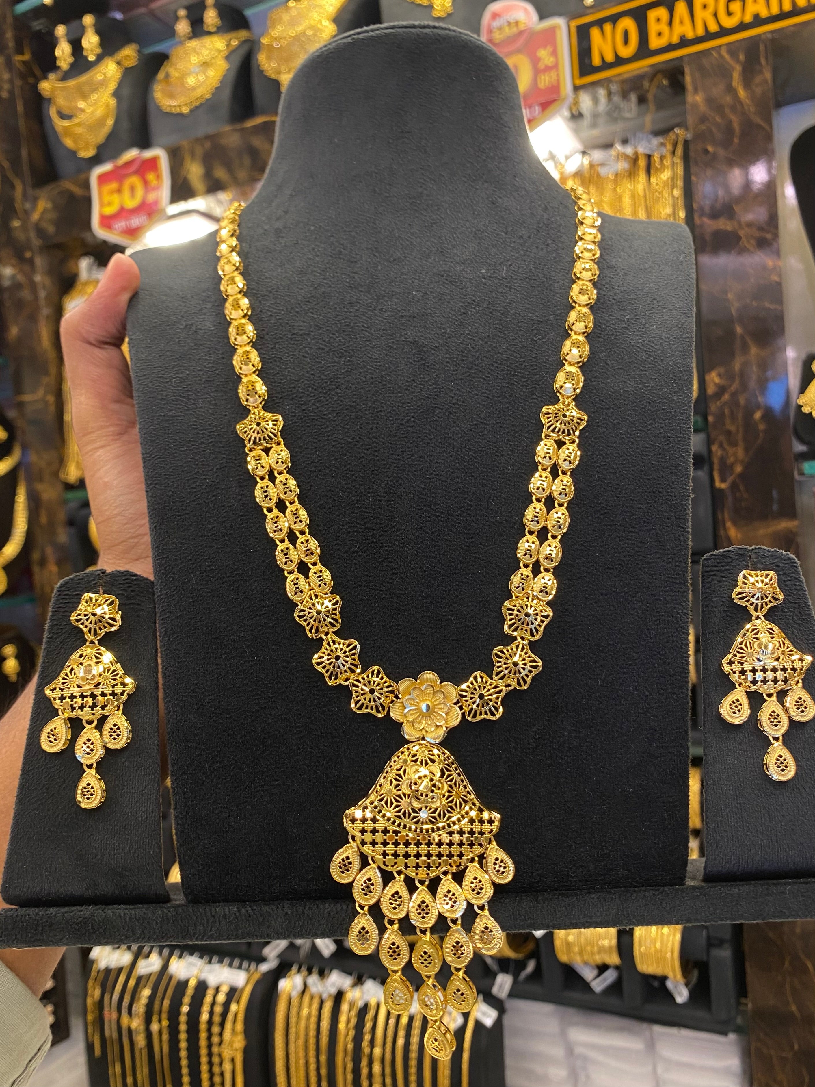 Turkish Style Long Full Gold