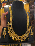 Turkish Style Long Set Full Gold - Gold Plated