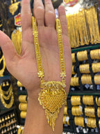 Indian Style Long Set - Gold Plated