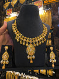 Turkish Style Neck Set Tri Mix - Gold Plated