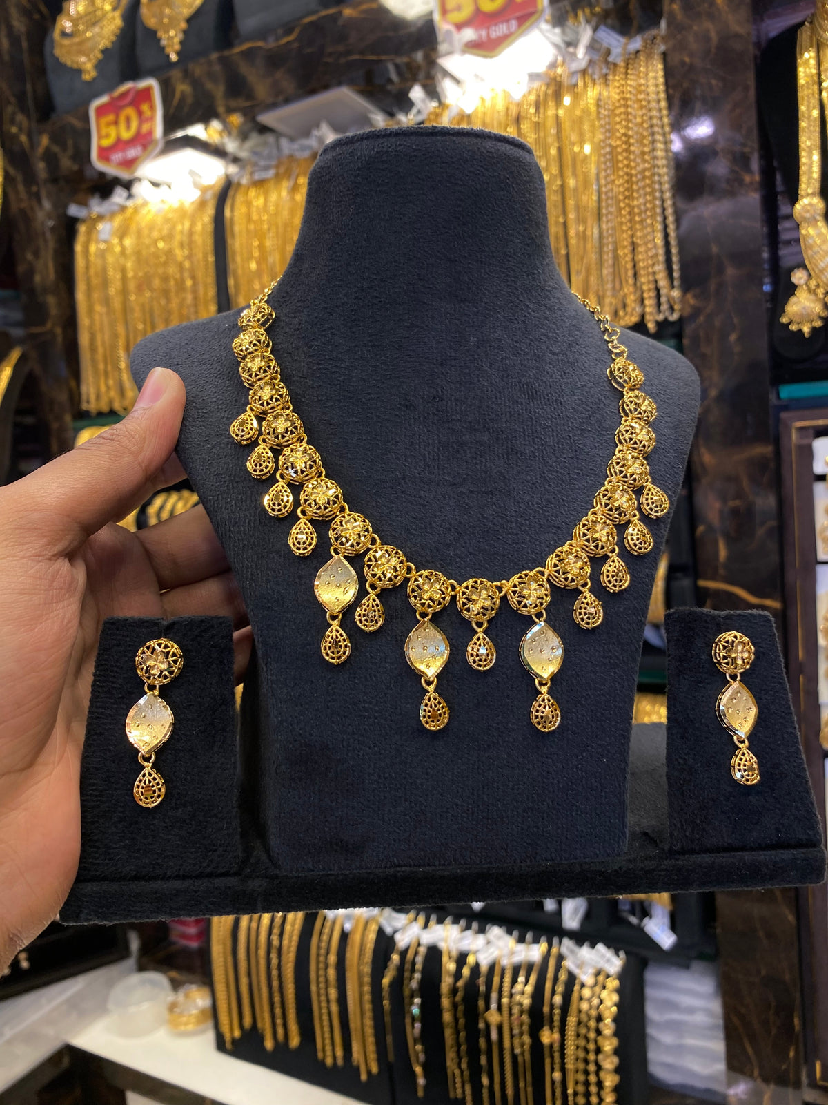 Turkish Style Neck - Gold Plated