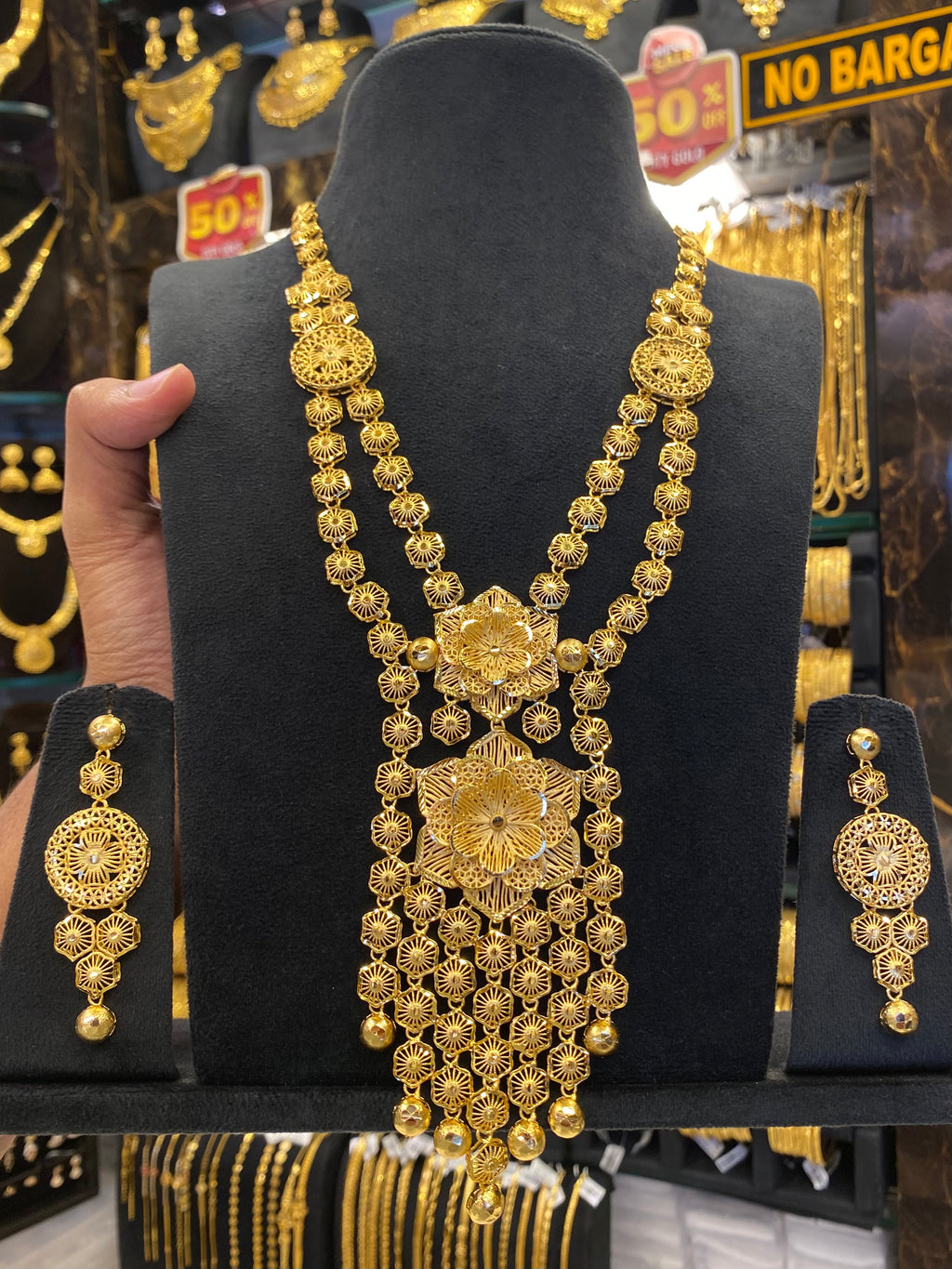 Turkish Style Long Full Gold