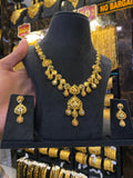 Turkish Style Neck Set Tri Mix - Gold Plated