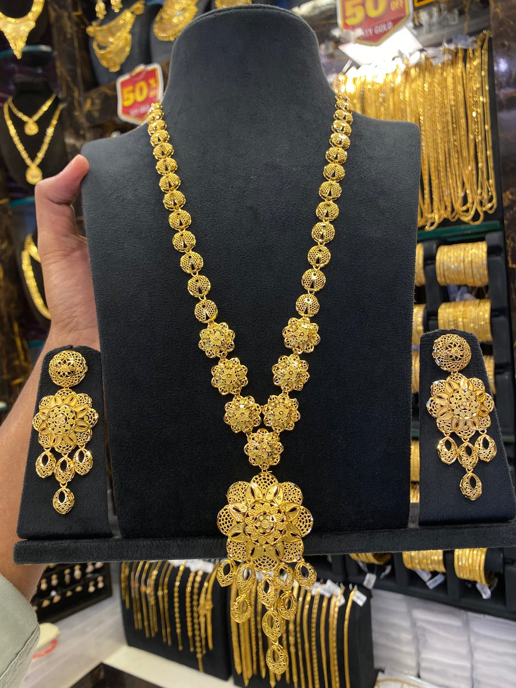Turkish Style Long Full Gold