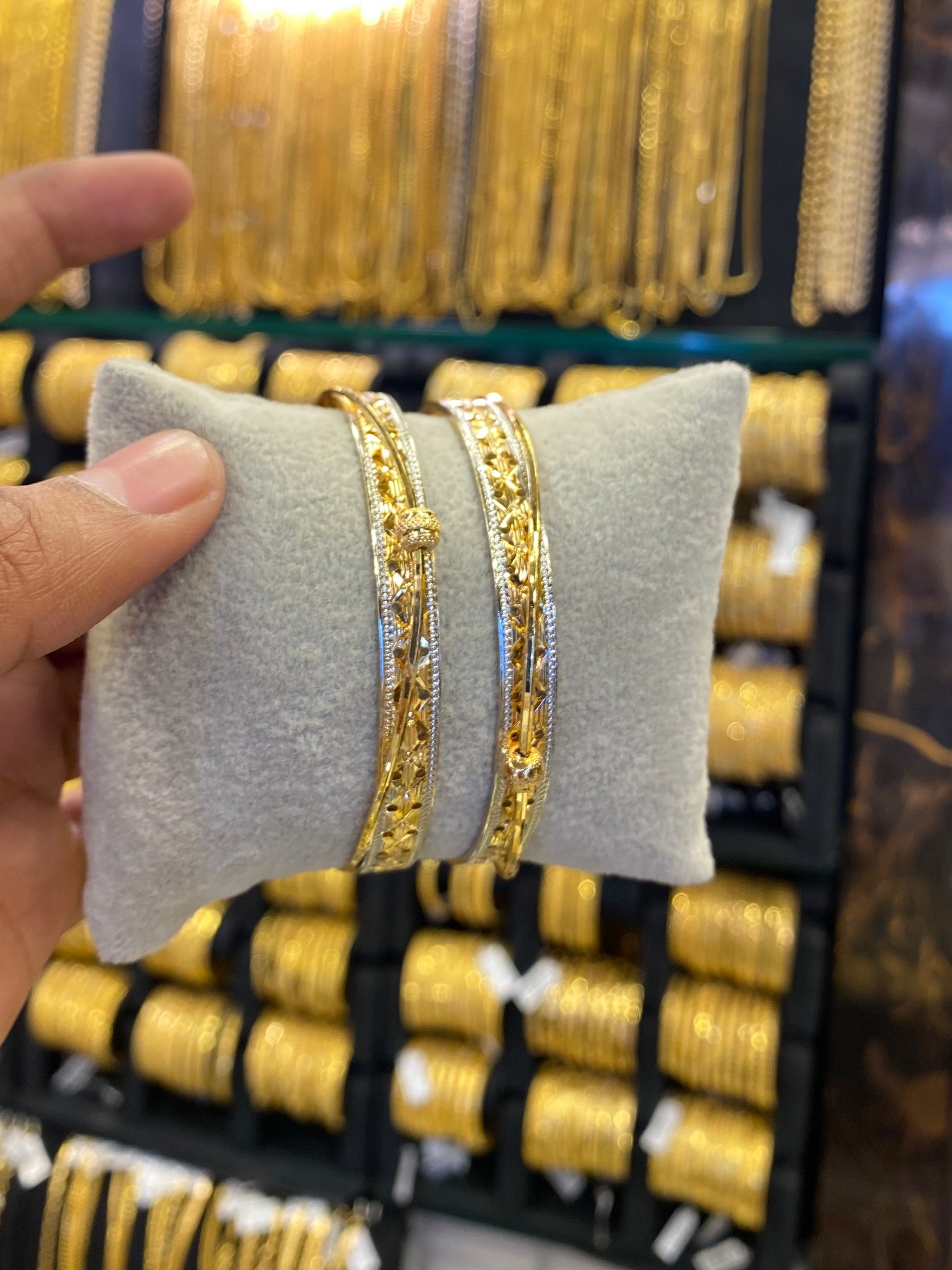 Arabic style bangle 2 pcs