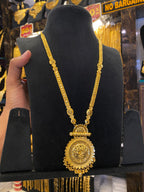 Indian Style Long Set Full Gold - Gold Plated