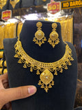 Calcutta Style Neck Set - Gold Plated