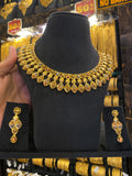 Turkish Style Neck Set Tri Mix - Gold Plated