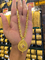 Statement Sleek Long Set - Gold Plated