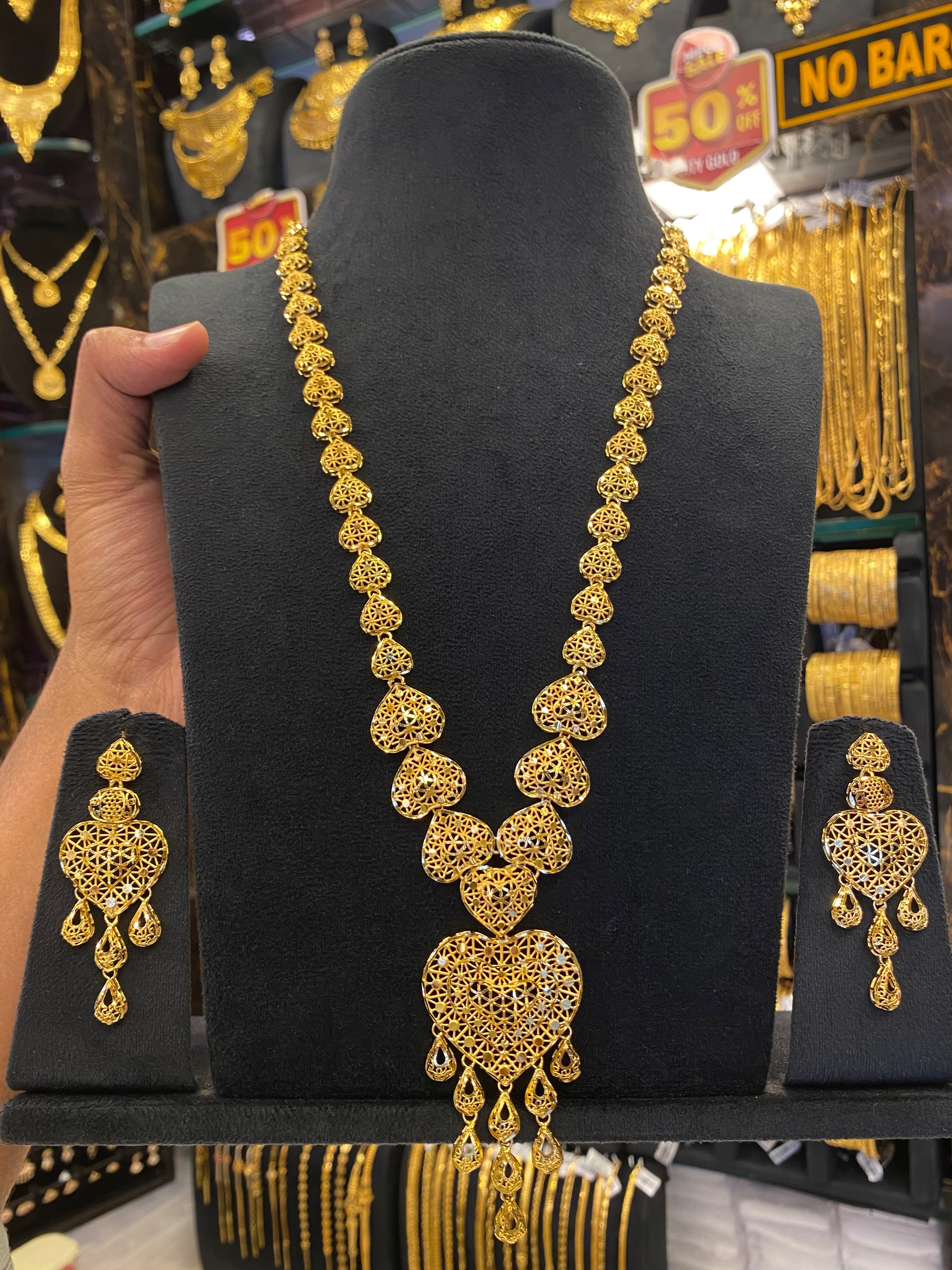 Turkish Style Long Full Gold