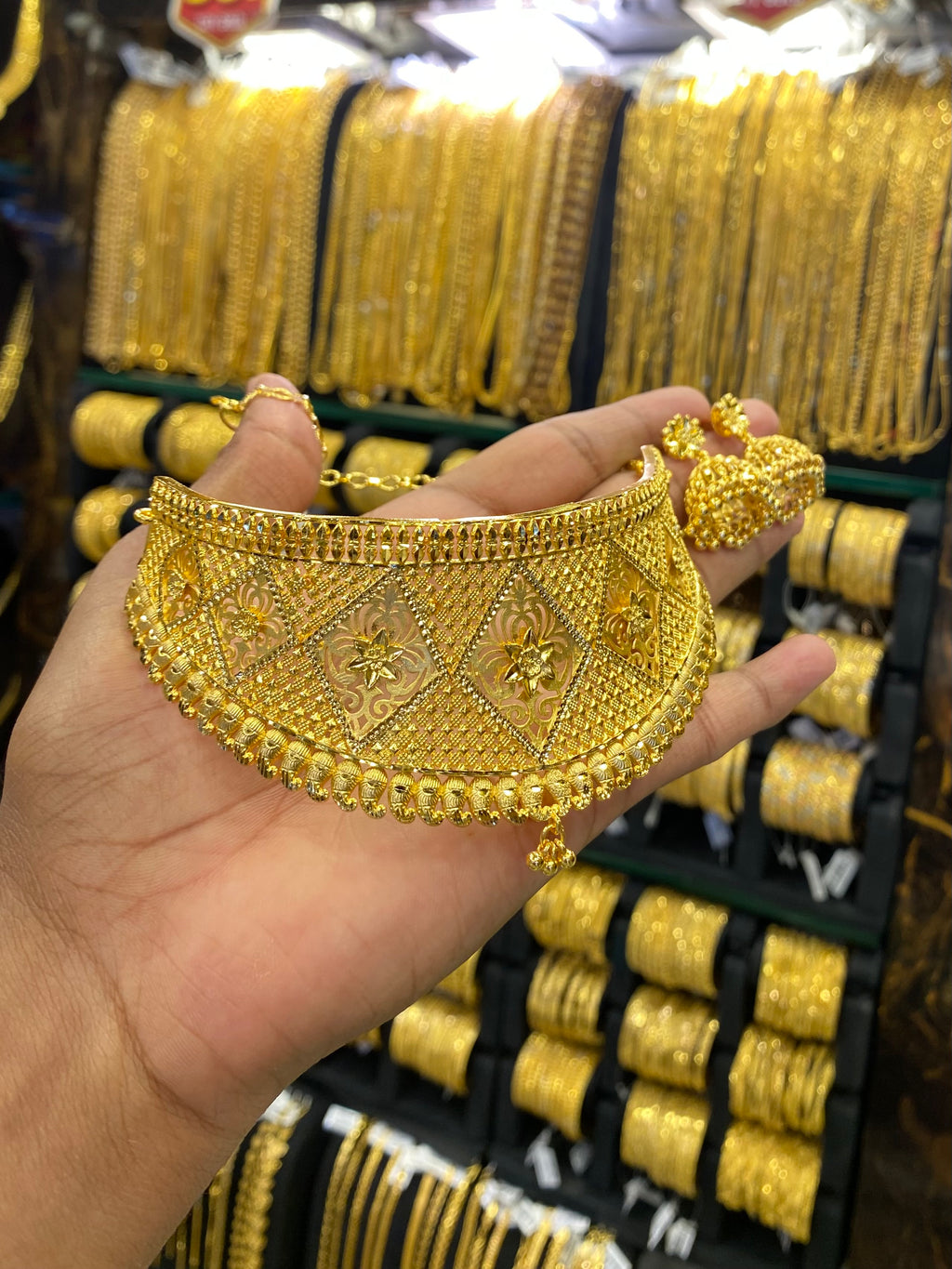 Gold Plated Calcutta Style Choker