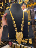 Calcutta Style Gold Plated Long Set