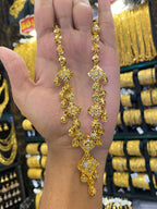 Turkish Style Middle/Short Set Tri Mix - Gold Plated