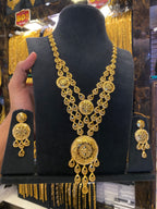 Turkish Style Long Set Full Gold Plated