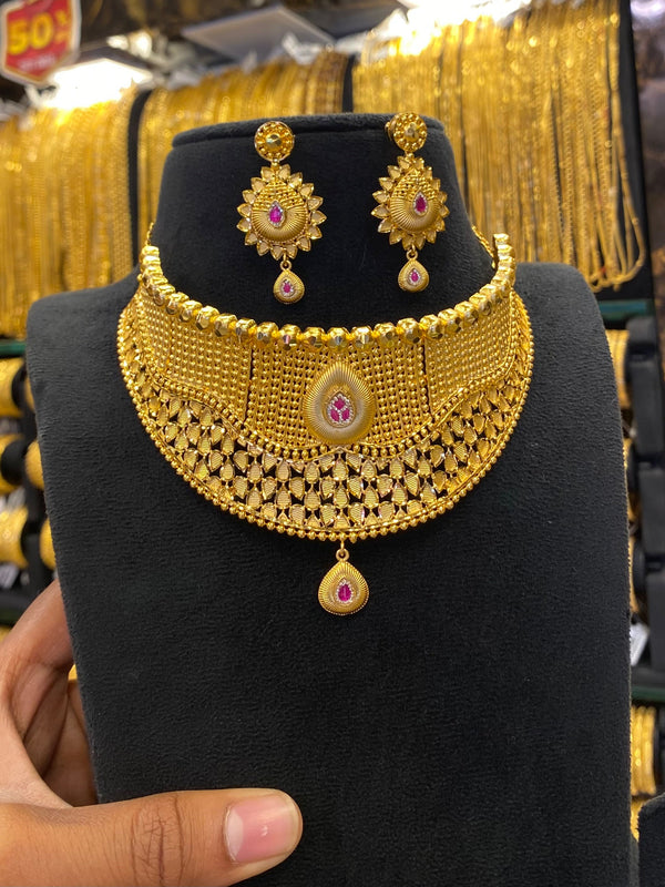 Gold Plated Calcutta Style Choker