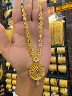 Statement Sleek Long Set - Gold Plated