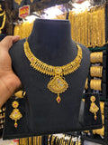 Calcutta Style Neck Set - Gold Plated