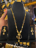 Statement Sleek Long Set - Gold Plated
