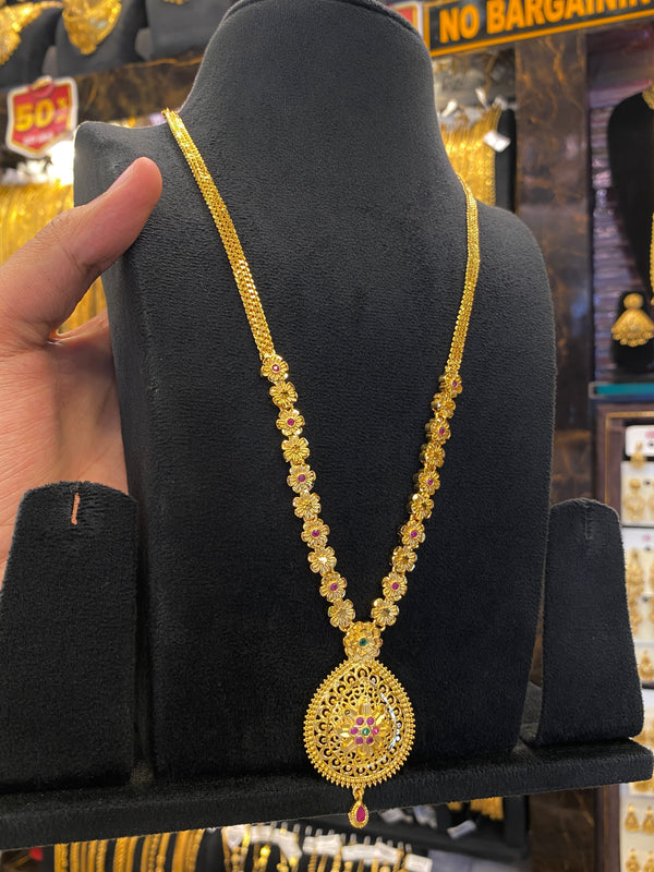 Statement Sleek Long Set - Gold Plated