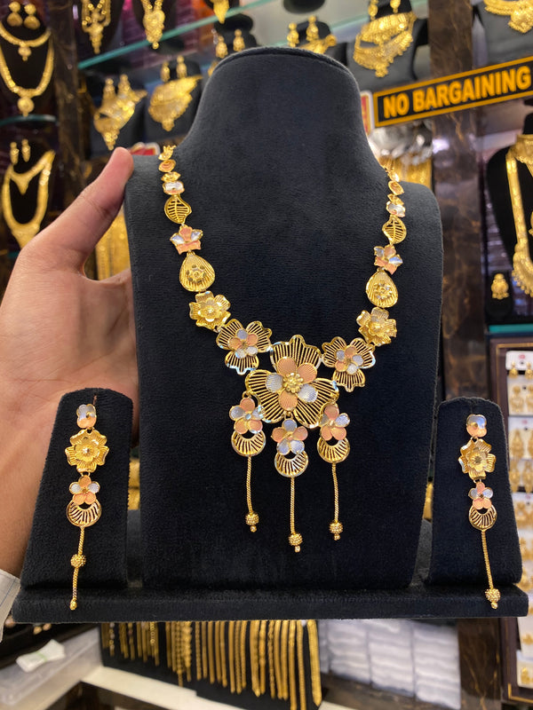 Gold Plated Turkish Style Middle Set