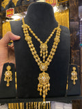 Turkish Style Long Set tri mix - Gold Plated