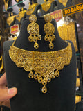 Turkish style Chocker set - Gold plated