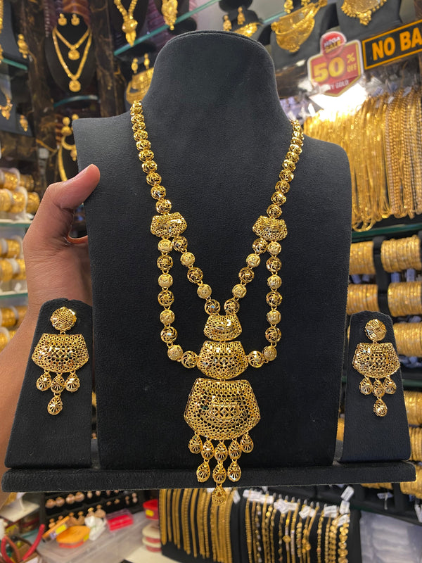 Turkish Style Long Full Gold - Gold Plated