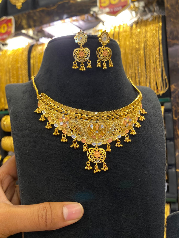Gold Plated Calcutta Style Choker