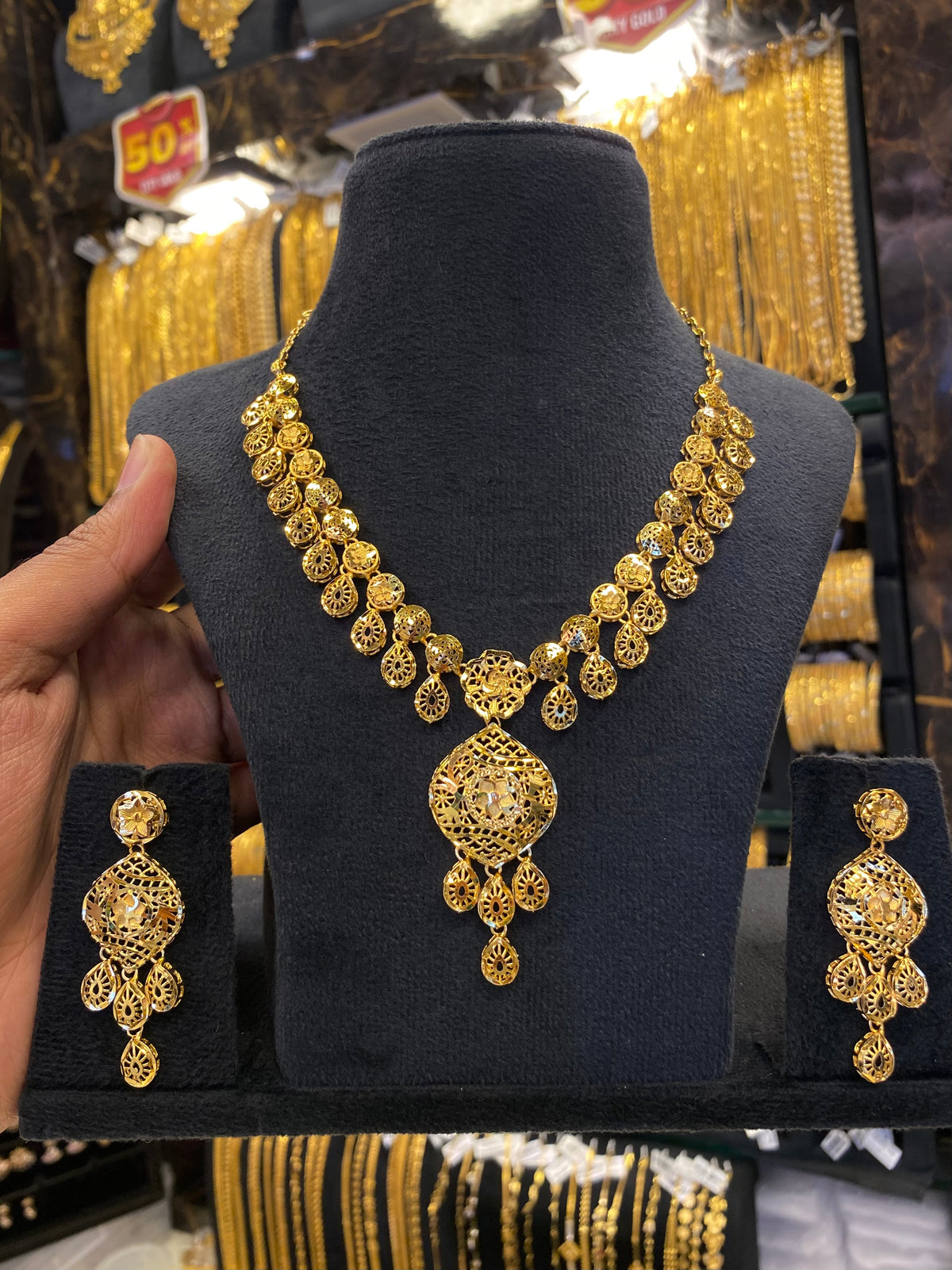 Turkish Style Neck - Gold Plated