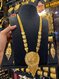 Calcutta Style Gold Plated Long Set