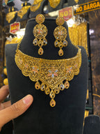 Turkish style Chocker set - Tri colour