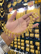 Turkish Style Neck Set - Gold Plated