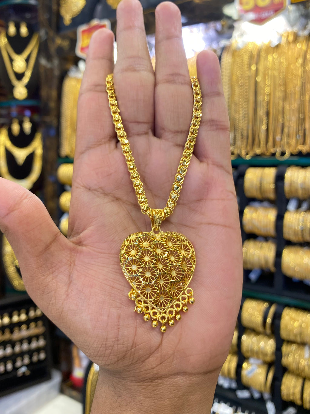 Gold Plated Pendant Chain - 24” Length