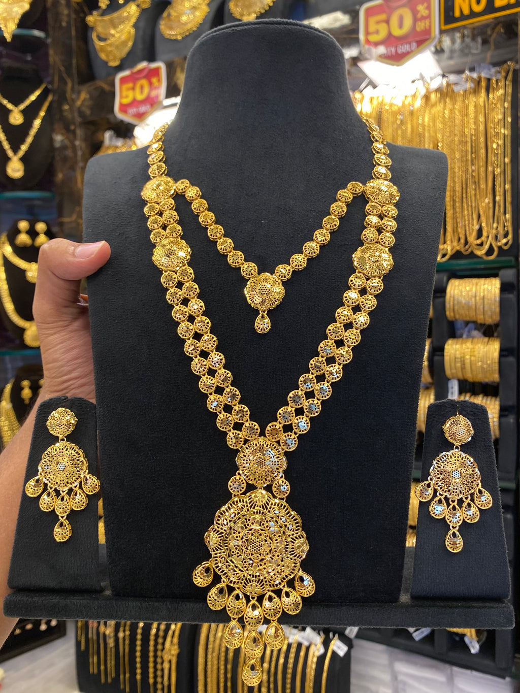 Turkish Style Long Full Gold